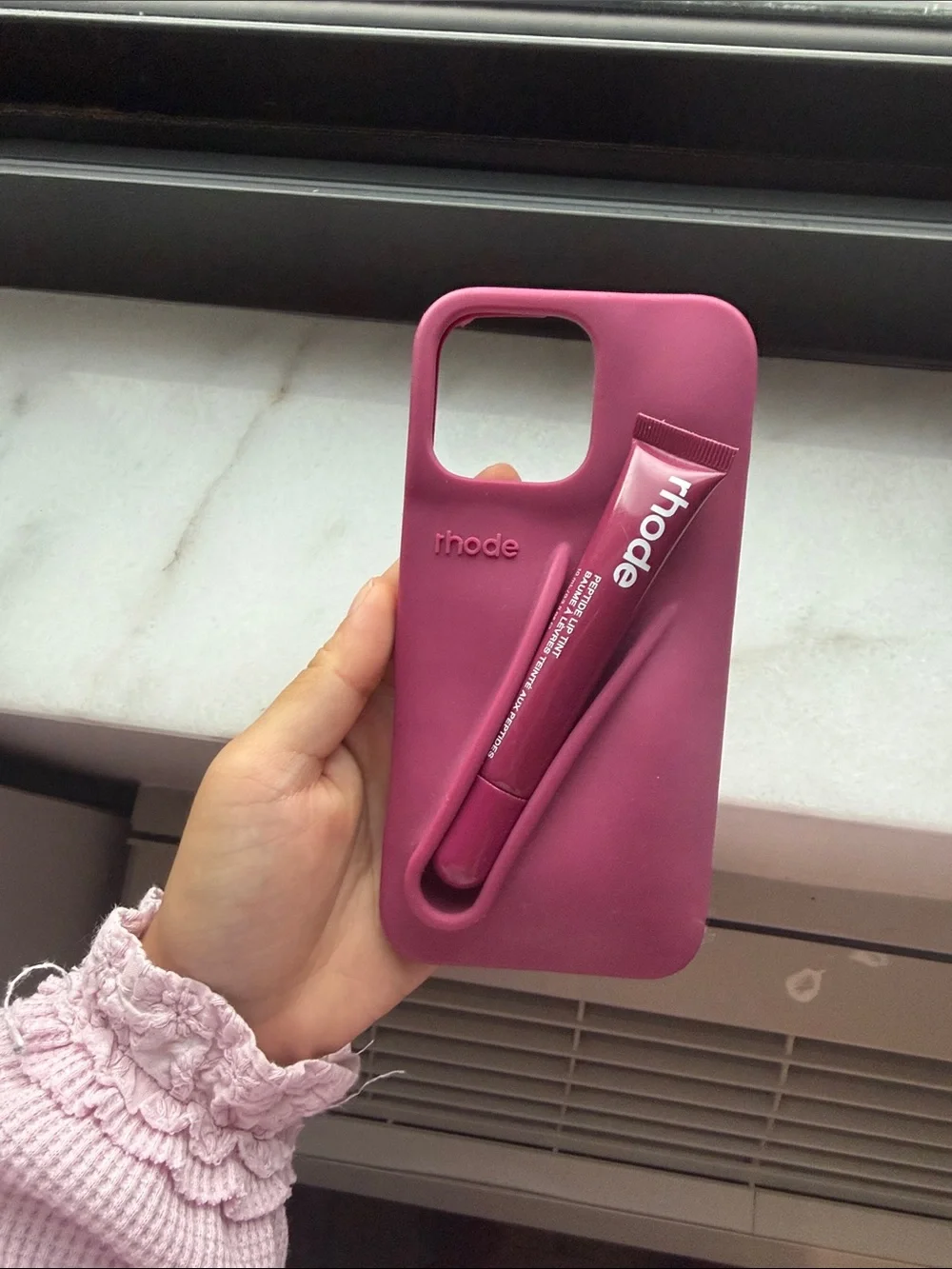 Rhode Magenta Lip Case